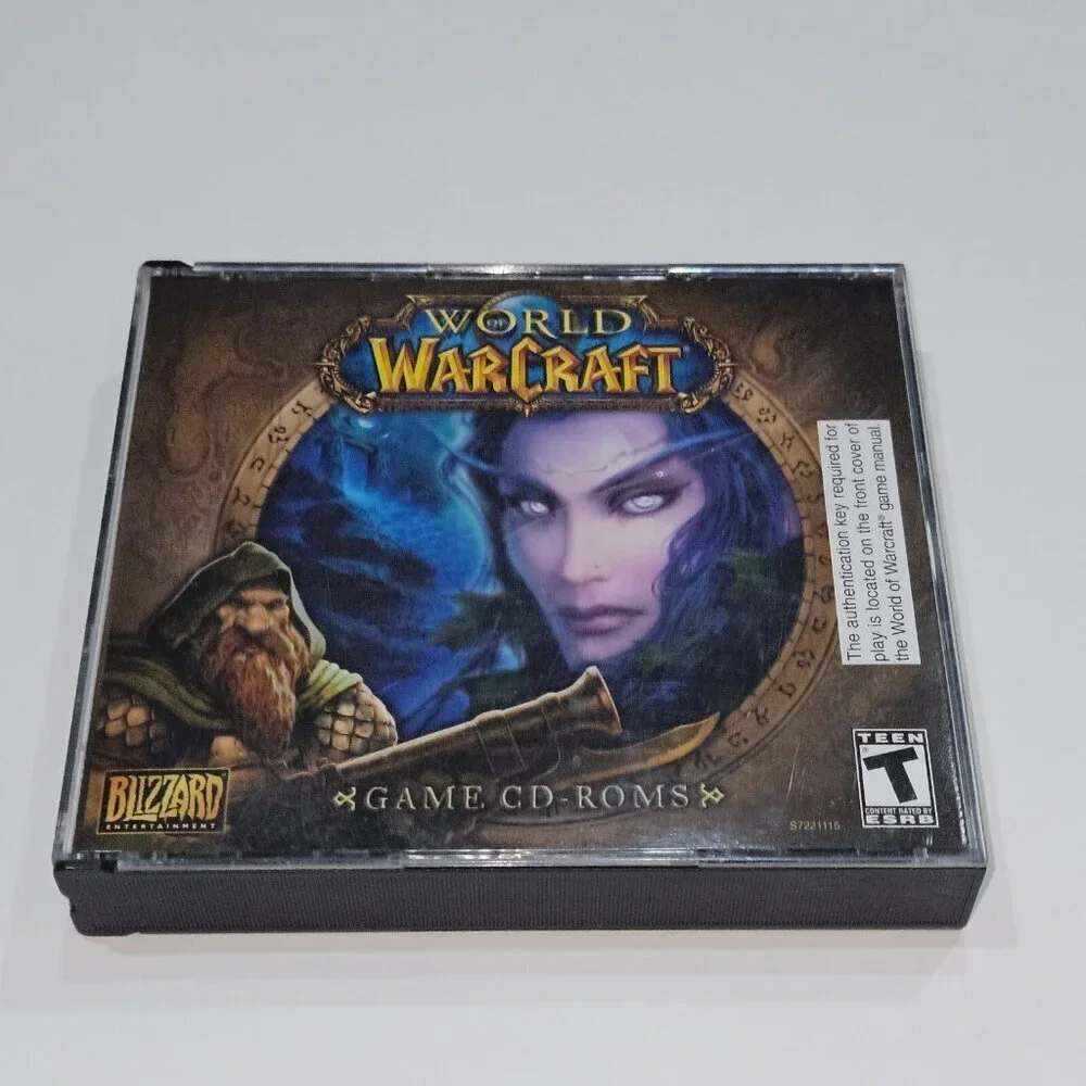 READ World of Warcraft Game CD ROMS 2004 Burning Crusade Expansion Set Lot READ